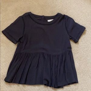 Loft peplum top